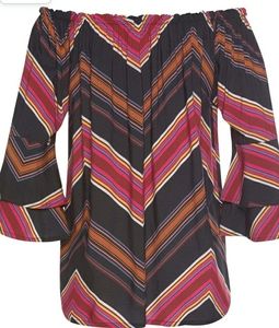 New Beautiful Flutter Sleeve Off Shoulder sexy Top